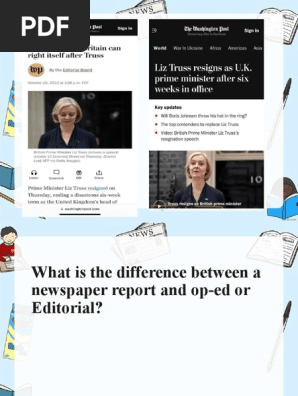 Newspaper Report Powerpoint