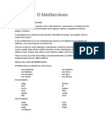 El Mediterráneo: Introducción y datos generales sobre este importante mar