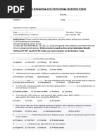 Sewing Machine Exam Question Bank | PDF | Sewing Machine | Sewing