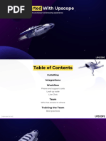 Getting Started With Upscope