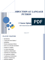 Python Chapitre 1