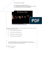 Ensayo Comprensión Del Medio SIMCE 2011 El universo y las zonas climáticas de la Tierra