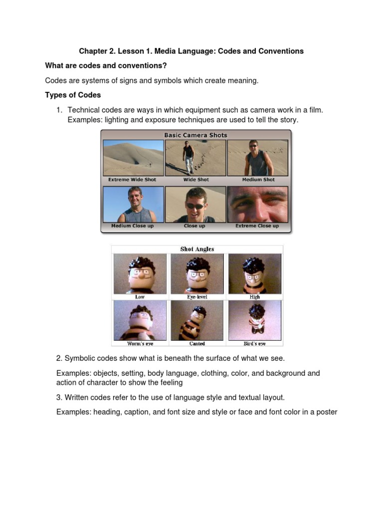 Understanding Media Codes and Conventions | PDF | Intellectual Property ...