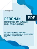 Pedoman Monitoring Dan Evaluasi Mutu Pembelajaran Isbi Aceh