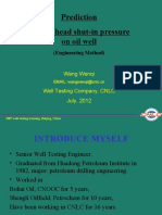 1-1.prediction of Well Head Shut-In Pressure On Oil Well