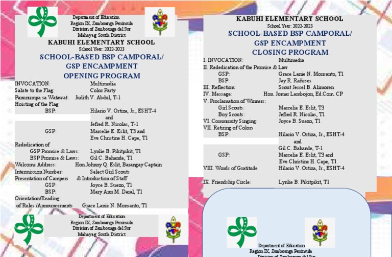 Girl Scout Program PDF Scouting