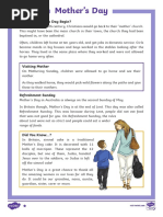 Mother's Day Differentiated Reading Comprehension Activity