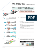 Bda 462 - Ne8mx T - Ethercon C6a - Cable Connector