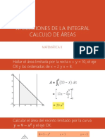 Aplicacion de La Integral