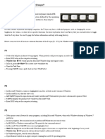 What Are The F1 Through F12 Keys