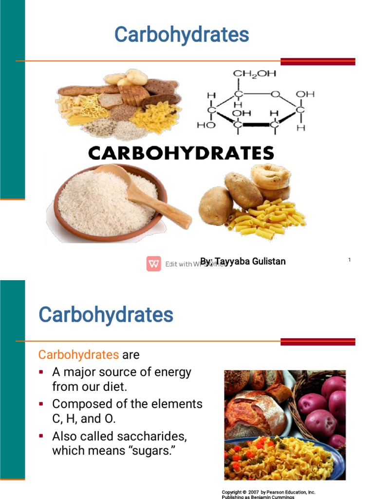 Carbohydrates PDF PDF Carbohydrates Glucose
