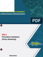 Sesi 2 Pemodelan Kebijakan