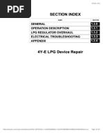 Tài liệu sửa chữa động cơ 4Y Manual TOYOTA 4Y LPG Engine