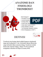 Kelompok 3, PPT Anfis Trombosit