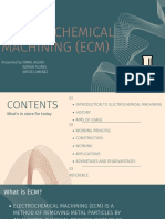 Elctrochemical Machining