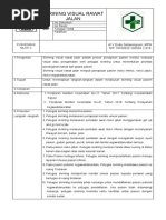 3.1 Sop Skrining Visual Rawat Jalan | PDF