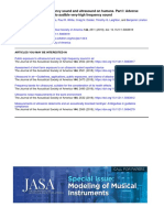 Effects of audible very-high frequency sound on reported symptoms