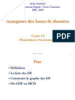 Cours1-6 Dépendance Fonctionnelle