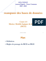 Cours1-8 Merise (MLD)