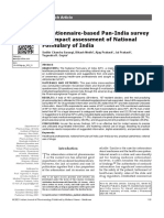 Questionnaire-Based Pan-India Survey For Impact Assessment of National Formulary of India
