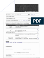 Indifoss Site Preparation Checklist