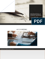 Functional Areas - Accounting