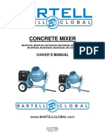 Concrete Mixers Manual