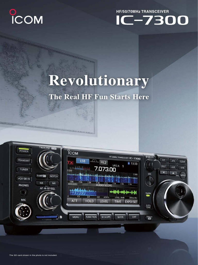 Ic7300 Eu PDF Antenna (Radio) High Frequency