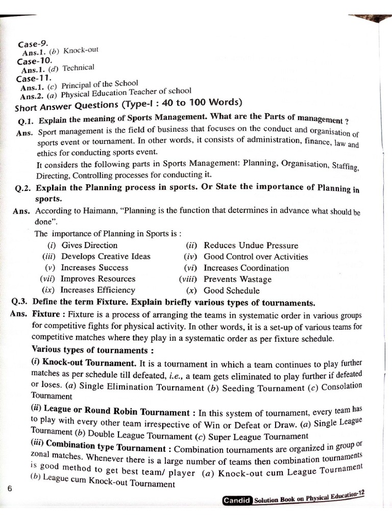 Chapter 1 Management of Sports Events PDF