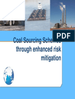 Coal Sourcing Schemes