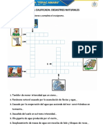 DESASTRES NATURALES Ficha