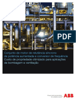(Brochura) - Conjunto de Motor de Relutância Síncrono de Potência Aumentada e Conversor de Frequência - ABB