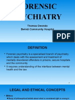 Forensic Psychiatry