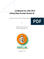 LPile 2015 Technical Manual