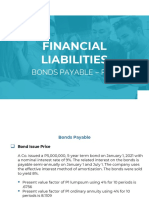 Financial Liabilities - Bonds Payable (Part 2)