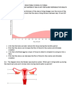 12 -WHAT HAPPENS IF EGG IS NOT FERTILIZED? REPRODUCTIVE HEALTH SUBJECTIVE