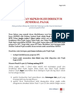 Alasan Diterbitkannya SKPKB Oleh Dirjen Pajak - HPP - E-Class