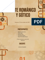 Arte Románico Gótico