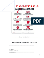 PEC de Geopolítica 2022 2023