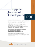 Philippine Journal of Development 2022 No. 1