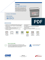 Data Sheet Battery XP12V3000