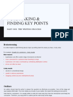 L3 Note Making & Finding Key Points