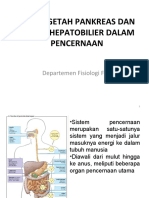 Peran Hepatobilier Dalam Pencernaan