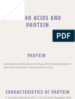 Amino Acids Protein Protein Metabolism