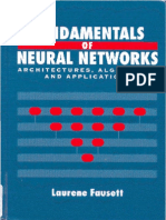 Fundamentals Of Neural Networks by Laurene Fausett