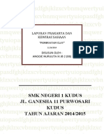 Laporan Pembuatan Kerajinan Tangan Gantungan Kunci Dari Clay