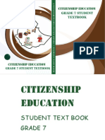 Ctizenship Education Grade 7 Textbook 