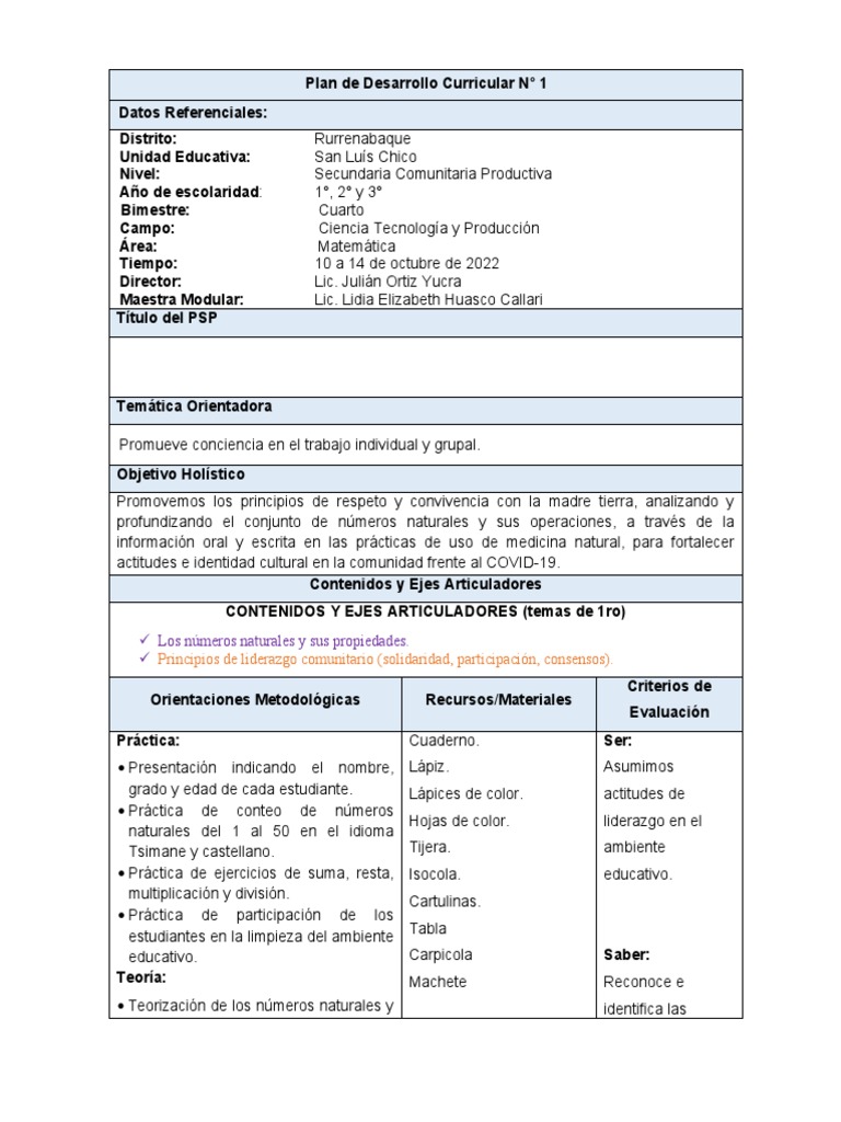 PDC Primaria 2024: Matemáticas y Comunidad | PDF | Multiplicación | Holismo