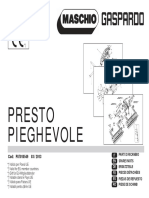 Spare Parts PRESTO PIEGHEVOLE 2013-03 (F07010549)