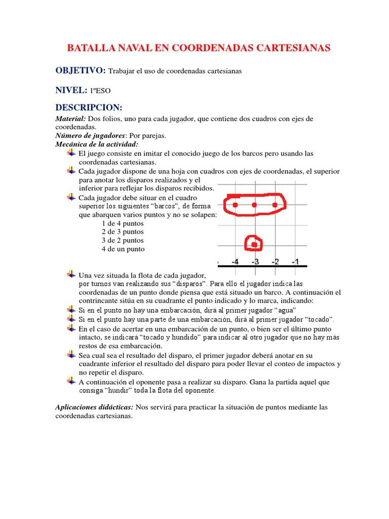 Batalla Naval Cartesiana | PDF | Historia